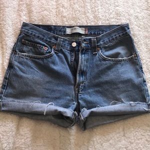 Vintage Levi’s 512 High Waisted Cut Off Shorts